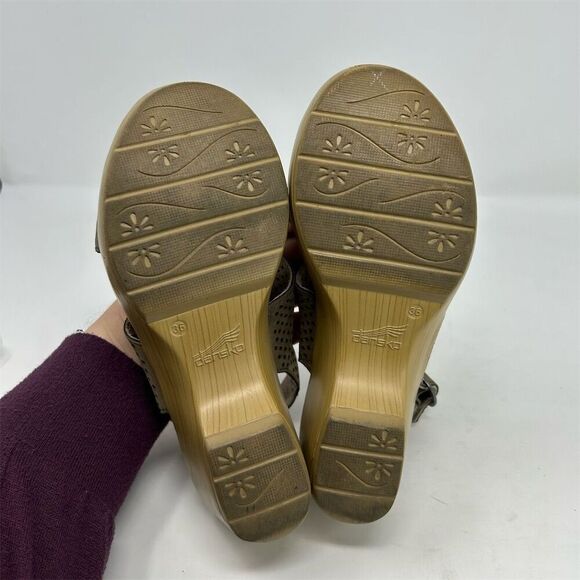 Dansko Jacinda Women's Tan Brown Slingback Sandals Size EU 36 (US 5.5-6) - Picture 8 of 12